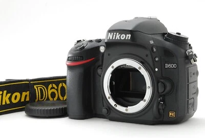 [Shutter Count #12225] Nikon D600 24.3MP Digital SLR Camera Body Only From Japan - image 1 of 4