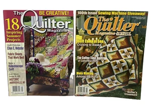 2 The Quilter Magazines November 2004 & September 2008 Quilt Patterns - Foto 1 di 11