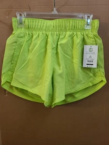 NEW! Athletic Works Women's Core Running Shorts, panty liner - Women's XS- green - Picture 1 of 4