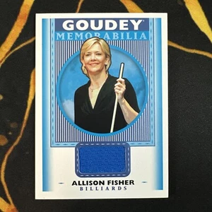 2019 Upper Deck Goodwin Champions Goudey Memorabilia Allison Fisher #GM-AF - Picture 1 of 10