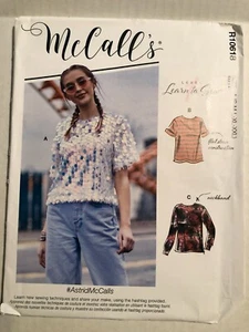 McCall's Muster R10618 Misses Top Flachärmel Nackenband Taillenlänge Gr. S-XXL - Bild 1 von 3