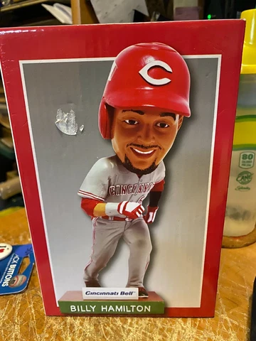 BILLY HAMILTON---CINCINNATI REDS -----2015------SGA--------BOBBLEHEAD Cover