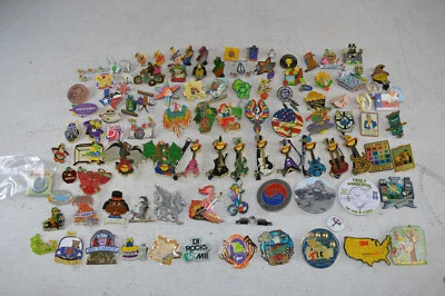 Huge Destination Imagination Pin Lot Collection Guitars Dragons Misc - Image 1 of 4