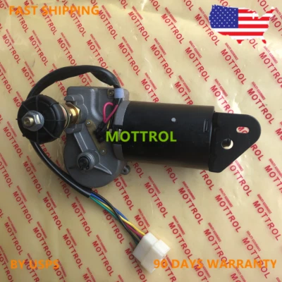 205-06-71410 203-06-41720 WIPER MOTOR FITS Komatsu PC220-3 PC100-3 PC60-3/5 PC80 - Image 1 of 2