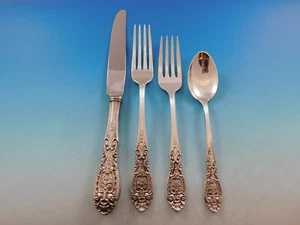 Southern Grandeur by Easterling Sterling Silver Flatware Set Service 24 pieces - Picture 1 of 4