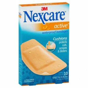 Nexcare Active Waterproof Bandages Large 10 Pack - Picture 1 of 1