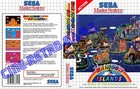 Sega Master System Replacement Box Art Case Insert Cover - High Quality