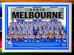 Framed 2020 NORTH MELBOURNE KANGAROOS AFL Poster - 84cm x 59.5cm x 3cm - Bild 1 von 3