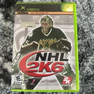 NHL 2k6 Original Xbox Game Complete Set Tested & Working Hockey 2K Sports - Picture 1 of 3