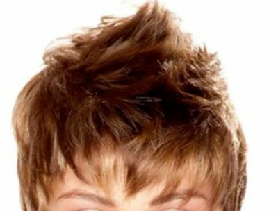 Synthetic Wig Curly Style Capless Wig Brown Blonde Synthetic - Image 1 of 4