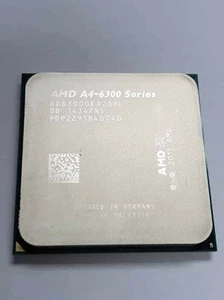 Lot of 2x AMD A4-6300 Dual Core 3.7GHz ad63000ka23hl Desktop CPU Processor - Picture 1 of 1