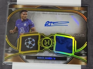 Reece James 21-22 Museum Collection Patch Auto 32/50 - Picture 1 of 2