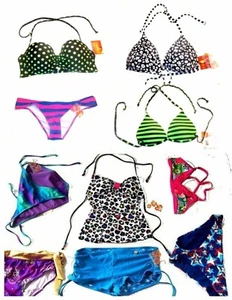 Joe Boxer Bikini & Tankini Swimsuit Separates Tops & Bottoms Jrs XS-3X  NWT/NWOT - Picture 1 of 13
