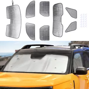 Kit completo de parasol de ventana de coche para accesorios deportivos Ford Bronco 2021-25 - Imagen 1 de 11