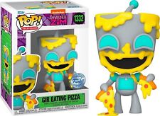 Funko Pop Television Invader Zim  Gir Eating Pizza Special Edition 1332 Vi