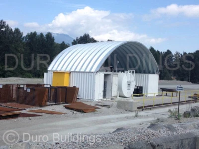 DuroSPAN Steel 30x40x14 Metal Shipping Container Building Cover Open Ends DiRECT - Image 1 of 4