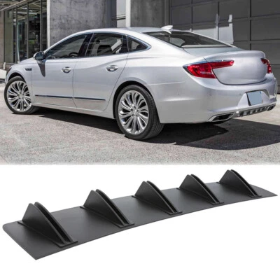 Rear Bumper Diffuser 10 Fins Spoiler Lip Splitter For Buick Lacrosse 2005-2019 Foto 1 de 4
