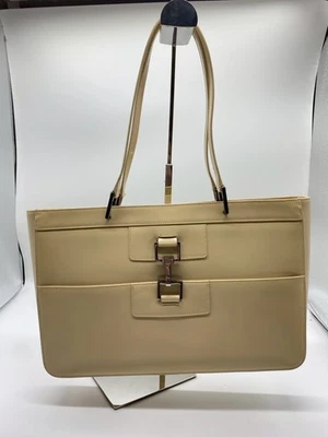 Gucci Leather Ivory Hand Bag Authenticity - Image 1 of 4