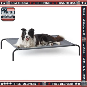 Erhöhtes Hundebett 48 Zoll erhöhtes Haustierbett mit Netz, Kühlung, Outdoor & Indoor robust - Bild 1 von 9