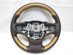 No Inflator Bamboo Es300H Axzh10 Lexus Genuine Wood Steering Wheel Heater - Picture 1 of 10
