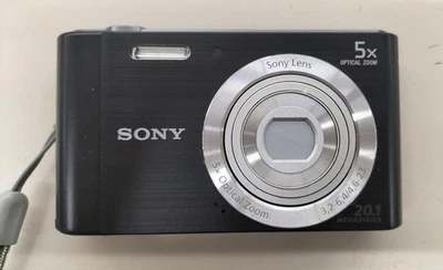 Sony Cybershot DSC W800 20.1MP 5x Optical Zoom Digital Camera - Image 1 of 4