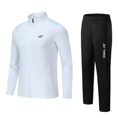 Conjunto deportivo de bádminton de tenis de mesa para hombre YONEX abrigo y pantalón conjunto de traje 25-09111 Foto 1 de 4