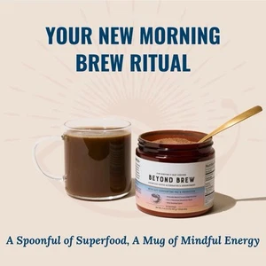 Live Conscious Beyond Brew Mushroom Coffee 7-in-1 Cacao Energy/focus/Gut/Mental! - Picture 1 of 14