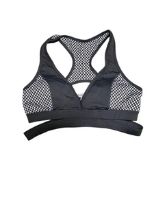 Forever 21 Sport Top Black Small - Picture 1 of 5