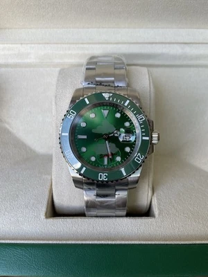 Orologio automatico uomo di lusso in acciaio inossidabile -Design Iconico Hulk - Immagine 1 di 4