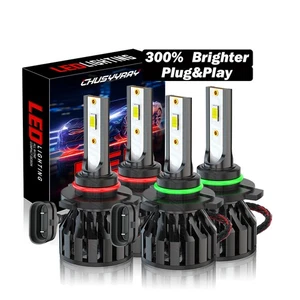 4x Bombillas de faros LED 6000K para Mack CXN613 CXU613 CT713 GU813 haz alto bajo - Imagen 1 de 24