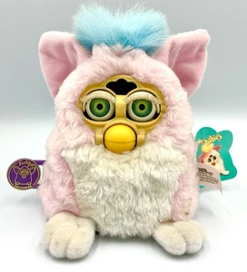 Vintage Furby Babies 99' Baby Pink Gen One Model #70-940 Tiger Electronics Works - Picture 1 of 9