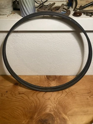 De colección Ambrosio Synthesis Tubular 36h Par Duro Anodizado Gris Eroica Coser Foto 1 de 4