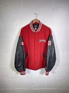 Red Canada Varsity Jacket - Picture 1 of 4