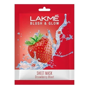Mascarilla Lakme Blush & Glow hoja fresa fruta facial brillo (25 ml) - Imagen 1 de 4