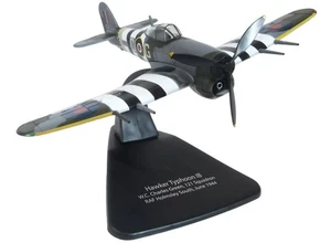 OXFORD DIECAST, HAWKER Typhoon IB - W.C Charles Green - 121 Squadron - RAF Ho... - Foto 1 di 1