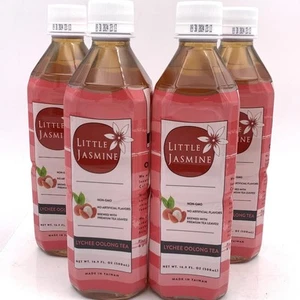 Little Jasmine - Lychee Oolong Tea 500mlX4bottle - Picture 1 of 5