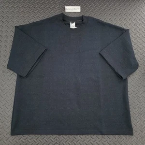 Camisa Nike Sportswear Air Top negra/negra de gran tamaño para hombre talla XL FN2163-010 - Imagen 1 de 8