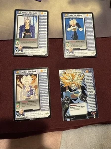 Trunks 1-3 + HT Cell Saga DBZ CCG Juego de Cartas de Personalidad Dragon Ball Z Ilimitado - Imagen 1 de 10