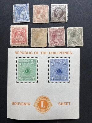55408 Spain US Philippines Mint S/S Nice Collection SP* - Image 1 of 2