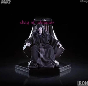 Modellino Iron Studios 1/10 Star Wars Emperor Schiff Palpatine in magazzino - Foto 1 di 3