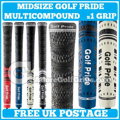 Golf Pride New Decade Multicompound/Multicompound Mittelgröße - alle Farben x 1
