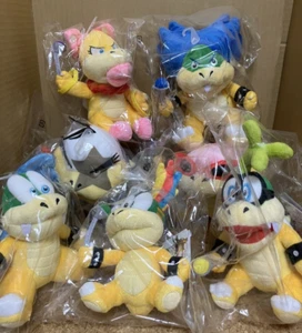 Sanei ALL STAR COLLECTION Super Mario Peluche Juguete Koopalings Set de 7 Japón - Imagen 1 de 9