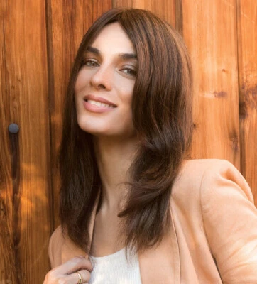 FLEX TP Topper by AMORE, Rene of Paris, *ALL COLORS* Small Base Hairpiece NEW - Image 1 of 4