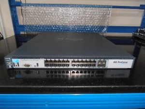HP ProCurve Switch J9263A HP-6600ml-24G Managed Switch 2 x Netzteil - Bild 1 von 5