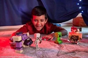 Paquete de 2 figuras de acción Minecraft Legends - Imagen 1 de 11