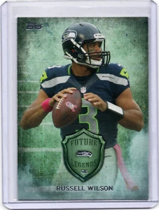 Tarjeta de fútbol americano Topps Future Legends 2013 # FL-RW - Russell Wilson - segundo año - Imagen 1 de 2