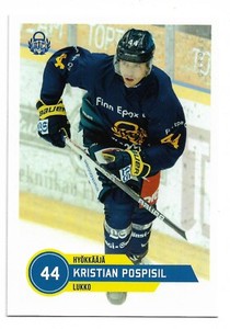 2021-22 Finnish League Cardset #285 Kristian Pospisil