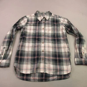 Carhartt Shirt Womens Medium 8/10 Long Sleeve Pockets Button Front Outdoors - Picture 1 of 11