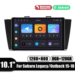 Joying 10.1" Android 12 Coche Estéreo 8 GB 128 GB para Subaru Outback Legacy 2015-2018 - Imagen 1 de 18