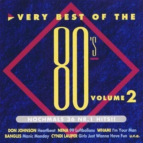 Very best of the 80's 2 Cyndi Lauper, Bangles, ELO, Sade, Journey, Nena.. [2 CD] - Bild 1 von 1